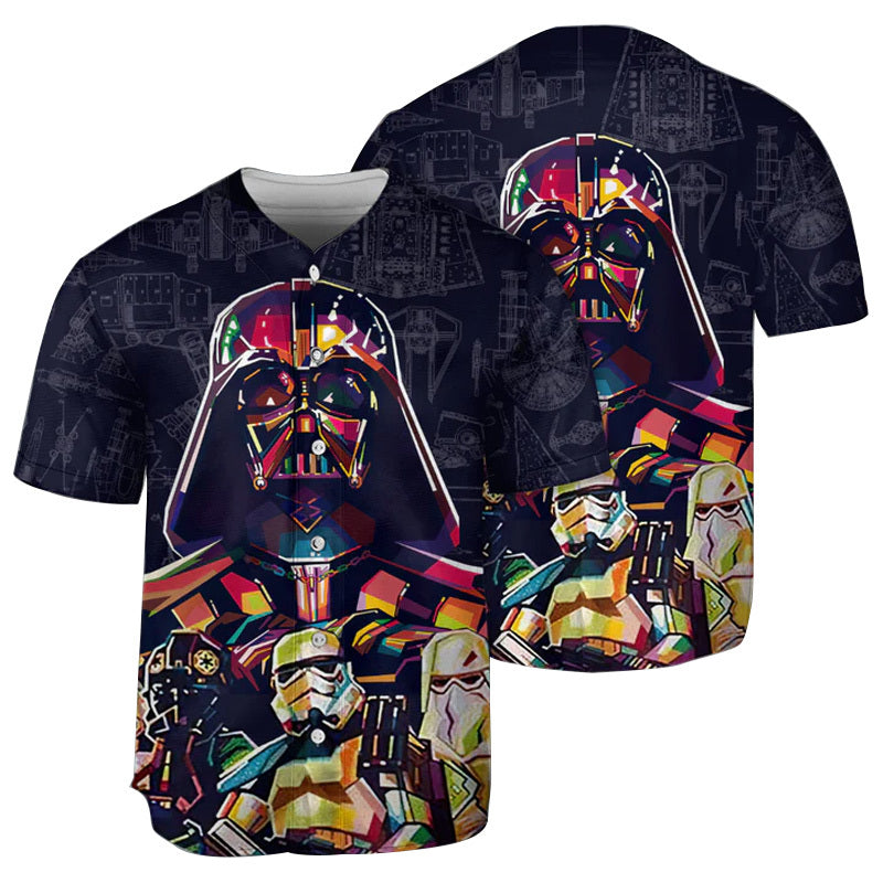 Vivid Galactic Graphic T-Shirt - Bold Sci-Fi Art Design Tee For Fans